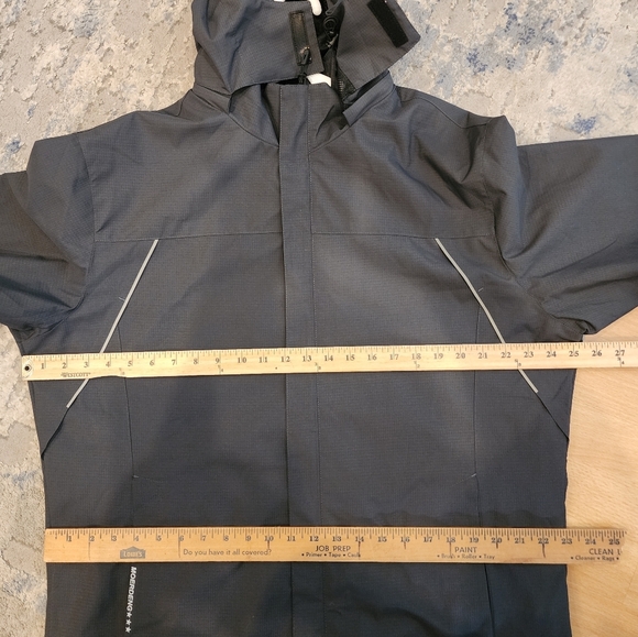 Moerdeng Grey Jacket Waterproof Ripstop Breathable Mens Size Large - Picture 13 of 16